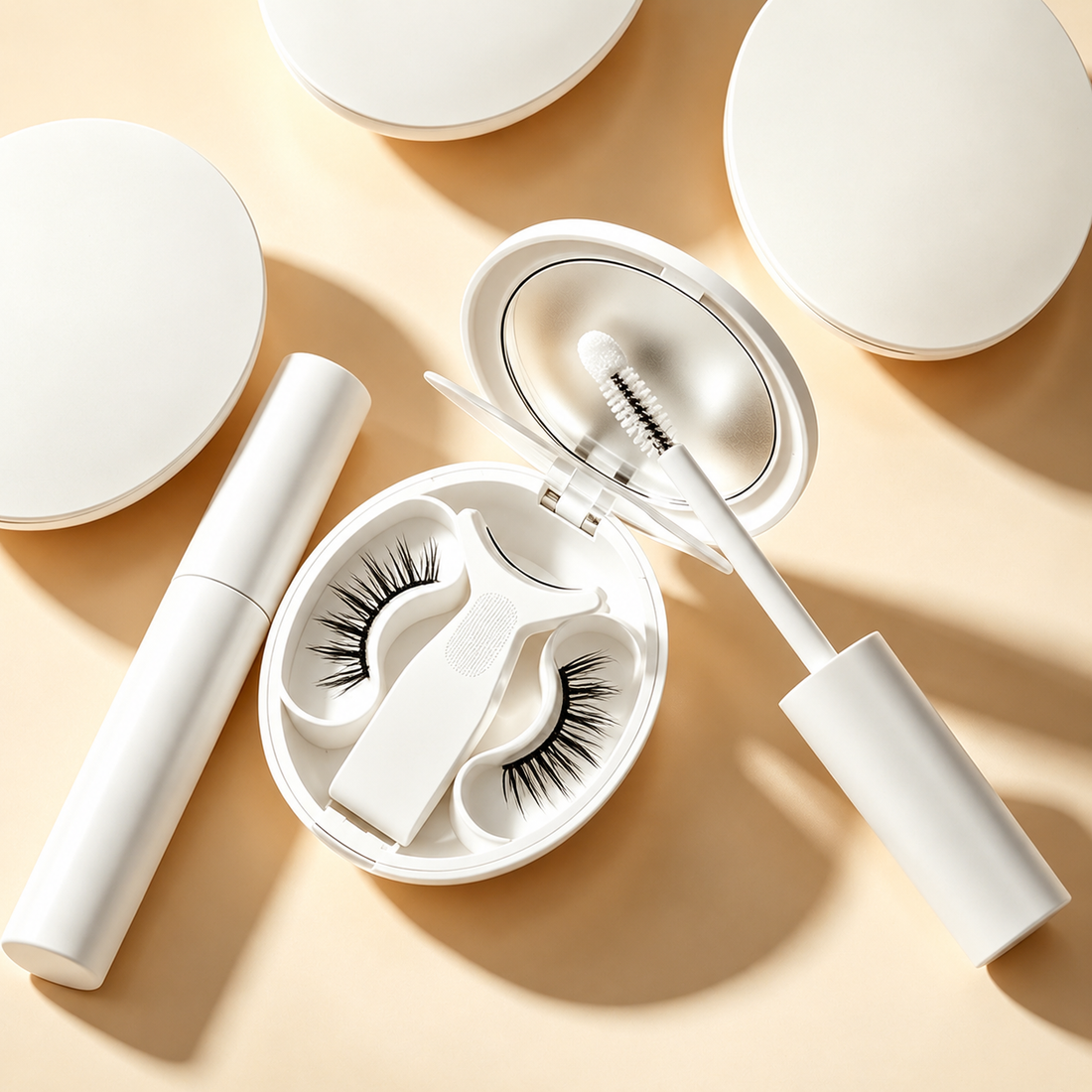 Ice Black magnetic lashes with storage case